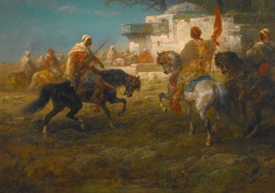 The Standard Bearer by Adolf Schreyer